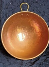 Landhaus Küche Kupfer Mischschale groß Mitte 19. Jahrhundert 