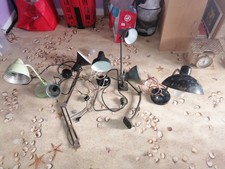 Alte Tischlampen/Antik/ Kaiser idell/Helo/Kaidem/Tischlampe/Konvolut