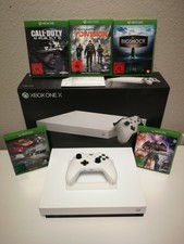 Xbox One X Robot White 1TB + 5 Spiele + Controller | Xbox One X Special weiß 