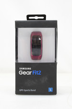  Samsung Gear Fit 2 Smartwatch Fitness Tracker Sportuhr Fitnessuhr Uhr pink L