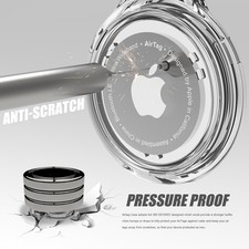 Hülle für Apple Airtag Case Schlüsselanhänger Hartplastik Wasserdicht