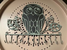 Metall Eule Design Hängehakenaufhänger