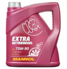 Getriebeöl Mannol Extra 75W-90 Getriebe Öl Schaltgetriebe API GL4 GL5, 4L