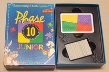 Phase 10 Junior Kartenspiel Ravensburger top Zustand, es fehlt eine Phasenkarte