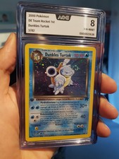 Pokemon Karte - Dunkles Turtok 1. Edition - Holo - Deutsch - AOG 8 - PSA/BGS