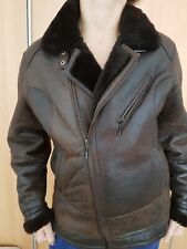 Pelz Jacke Pilot Fliegen Winterjacke Gr.M-L TOP!