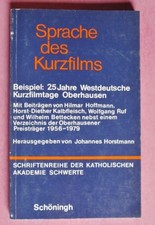 R4002 Sprache des Kurzfilms. Beispiel: 25 Jahre Westdeutsche Kurzfilmtage Oberha