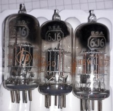 3 Röhren 6J6 = ECC91