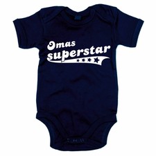 Baby Body - Omas Superstar - Neugeborenes Großmutter Stolz Familienzuwachs