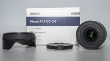 Sigma 16mm F1,4 DC DN Objektiv für Micro Four Thirds (MFT), guter Zustand