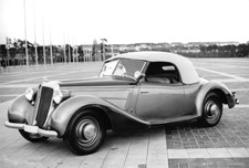 4 Fotos Horch 930 V Roadster Gläser Karosserie AUTO UNION Werksfotos  Meiche