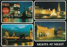 London  -  Piccadilly Circus - Trafalgar Square - Houses of Parliament  -  1987