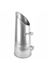 Schwerlast anthrazit 23" Kohle wider, Eimer versenkt Schwarz Bronze verzinkt