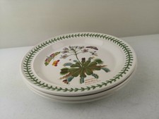 3 Vintage Portmeirion The Botanic Gardens "Blumen flache Teller 26.5 cm sehr guter Zustand