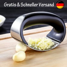 Edelstahl Manuelle Knoblauchpresse Brecher Quetscher Küchengeräte