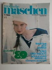 Modische Maschen 4/88 DDR Zeitschrift