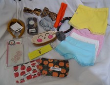 Mädchen Haarzubehör Haarbänder Hut Notizbuch Set Schlüsselring 4 Paar Slips