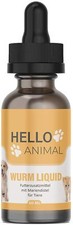 HelloAnimal® Wurm Liquid Wurmkur Katze Wurmkur Hunde bei Wurmbefall Wurmmittel