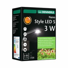 Dennerle Nano Style LED Aufsteckleuchte Leuchte Lampe Aquarium Süßwasser