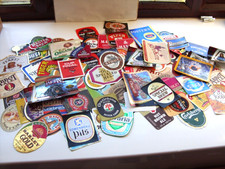 Restposten 127 Bierflaschenetiketten +3 Biermatten Bier Stout Lager etc. in sehr gutem Zustand