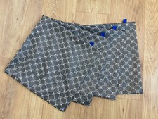 JOOP! Habit  -  4x Kissenbezug 40x40 cm braun mit Cornflower-Design in beige 