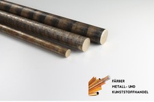 Bronze Guss Zinnbronze CuSn12-C  Rund Rundmaterial Rundstange Länge frei wählbar