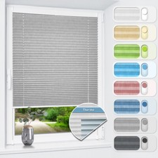 Plissee Verdunkelung ohne Bohren Plissee Thermo Rollo Klemmfix Verdunklungsrollo