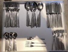 Besteck von Impressionen Messer Gabeln Löffel Kuchengabeln Kaffeelöffel 80 Teile