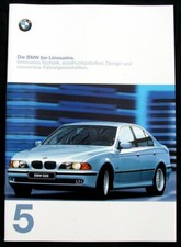 BMW 5er Reihe, E39,  Prospekt 2.1997, 520i 523i 528i 535i 540i 525tds 
