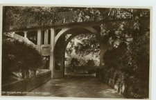 Die Brücke, die Gärten Boscombe Dorset Luxemburg & Wade w.68 RP Postkarte, c032