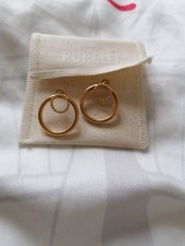 Purelei Ohrringe Gold Rund Stecker