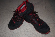 THe North  Face   Herren Schuhe Sneaker  Gr 40,5 Schwarz Rot Wie Neu