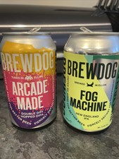 Brewdog Arcade hergestellt doppelt trocken gehüpfte DIPA leere Dose & Nebelmaschine leere Dose