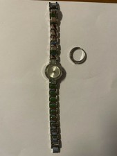 Modeschmuck-Set, Uhr mit Ring