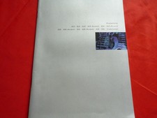 AUDI A3 S3 A4 A4 Avant S4 A6 S6 Avant A8 S8 Cabriolet Preisliste Pricelist 1999