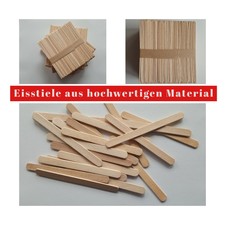 Hochwertige Buchen Eisstiele Holzstiele Sticks Bastelmaterial Floristik Hölzer