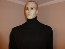 Hugo Boss Pullover Rollkragen Cashmere Silk Wool  Gr. XL Grau Made in Italy.