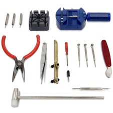 16 TLG Professionelles Uhrenmacher Schmuck Reparatur Tool Kit 