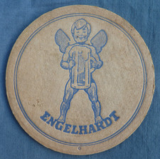 VK Vorkriegs- Bierdeckel DDR - Brauerei Engelhardt Berlin Breslau - ca. 1935