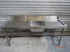 Zu und Ablauftisch für Haubenspülmaschine - wie NEU - inkl.19% MwSt.-