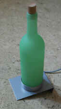 Tischleuchte Tischlampe Dekoleuchte Dekolampe Flaschen Leuchte Glas Grün Bottle