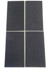 4xUniversal Luftfiltermatte 225x125x8mm Schaumstoff Filter Einlage  