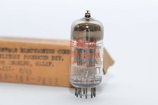 Raytheon JAN-CRP 12AT7WA / E81CC / 6201, HiFi-Röhre, Audio Tube, 3x Mica, NOS