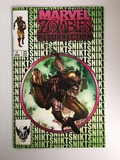 MARVEL ZOMBIES RESURRECTION #1 ILLUMINATI SUAYAN TRADE GREEN LTD to 500!!