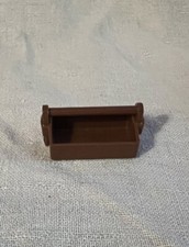 Playmobil Zubehör | Playmobil brauner Werkzeugkoffer ohne Inhalt *gebraucht*