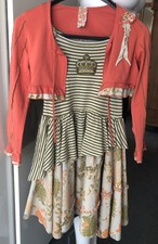 Zweiteiler für Mädchen Carbone 152 Hochwertig neuwertig Kleid Jacke