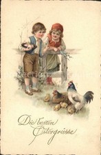 11854979 Ostern Easter Paques Kinder Huhn Hahn Kueken  Ostern Easter Paques