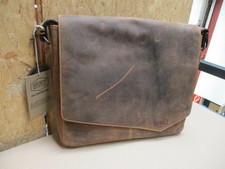 Spirit Motors Vintage Leder Umhängetasche 2 Big   8 Liter Volumen