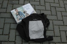 Amazonas Tragetuch Babytrage Mei Tai schwarz grau gebraucht mit OVP