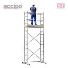 Strukturo Rollgerüst Fahrgerüst Arbeitshöhe 5 m Montagegerüst Leichter Aufbau